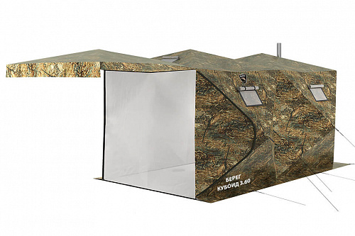 картинка Палатка Универсальная Берег КУБОИД  3,60 двухслойная Камыш от магазина