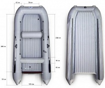 картинка Надувная лодка РОТАН 410 катамаран от магазина