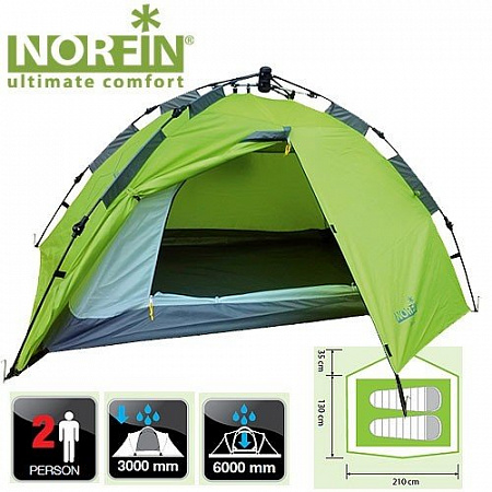картинка Палатка NORFIN 2-х местная ZOPE 2 NF от магазина