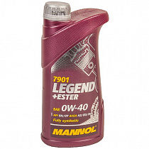 картинка Масло моторное синт. MANNOL LEGEND Ester 0W-40 (1л) от магазина